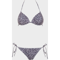 Gsecret Bikini Set Τριγωνάκι Animal Print Ανθρακί 62050-32967