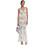 Desigual Γυναικείο Φόρεμα Παραλίας Μακρύ Λευκό 25SWVF03-1001