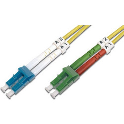 Digitus LC-LC Καλώδιο Οπτικής Ίνας 2m Orange DK-293LCA3LC-02