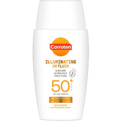 Carroten Illuminating UV Fluid Αντηλιακό Γαλάκτωμα Προσώπου SPF50+ 50ml