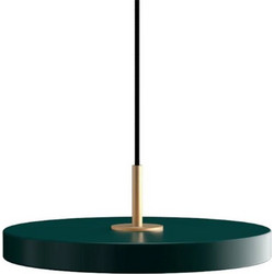 Umage Asteria Plus Mini Κρεμαστό Φωτιστικό Οροφής Μονόφωτο LED με Θερμό Λευκό Φως Μαύρο 2290