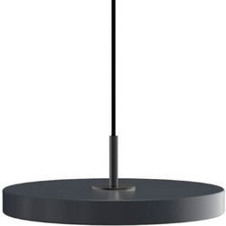 Umage Asteria Plus Mini Κρεμαστό Φωτιστικό Οροφής Μονόφωτο LED με Θερμό Λευκό Φως Μαύρο 2289C4175