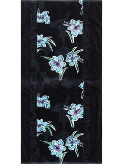 Quiksilver Freshness Πετσέτα Θαλάσσης Μαύρη 80x160cm AQYAA03354-XKKK