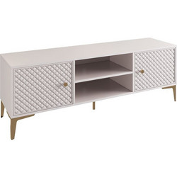 Woodwell Έπιπλο Τηλεόρασης Ξύλινο Μόκα Μ140xΠ40xΥ50cm Lana Ε7505,1