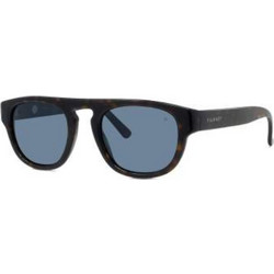 Vuarnet VL40032I 52V Ανδρικά Γυαλιά Ηλίου Aviator Κοκάλινα Μαύρα με Μπλε Φακό