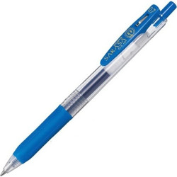 Zebra Sarasa Clip Στυλό Gel 0.7mm Μπλε ZB-35142
