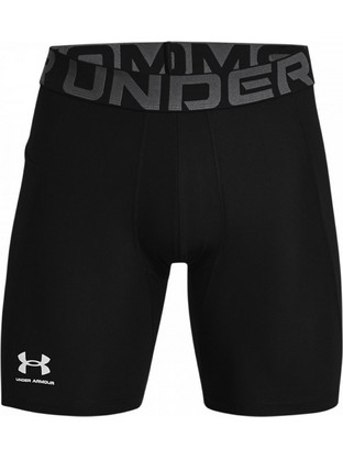 Under Armour HeatGear Compression Ανδρικό Κολάν Σορτς Μαύρο 1361596-001