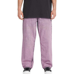 Volcom Ανδρικό Τζιν Παντελόνι Loose Εφαρμογή Μωβ A1912450-VO0STL