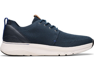 Clarks Motion Trek Ανδρικά Sneakers Navy Μπλε CASUAL26181984