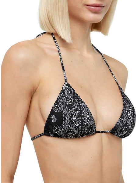 Mc2 Saint Barth Bikini Top Τριγωνάκι Μαύρο NILL0001-03148H