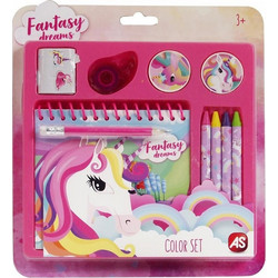 AS Company Fantasy Dream Unicorn Σετ Ζωγραφικής 20x2.5x22cm 10τμχ 1027-64149