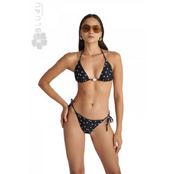 BLU4U Bikini Top Τριγωνάκι Μαύρο 25366270-02