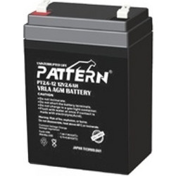 Pattern PT2.6/12 Μπαταρία VRLA-AGM 12V 2.6Ah