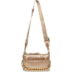 Steve Madden Γυναικείο Τσαντάκι Χιαστί από Δερματίνη Χρυσό με Ιμάντα SM13001162-02002-BRZ