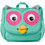 Affenzahn Owl Παιδικό Νεσεσέρ Ταξιδίου με Θήκες 22x7x18cm Τιρκουάζ