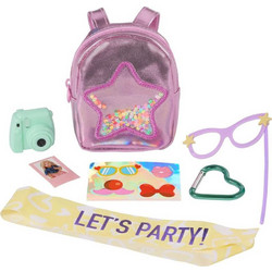 Our Generation Mini Backpack Party with Surprise Accessories 6 Σχέδια