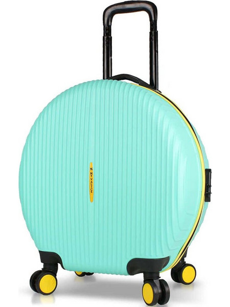 My Valise 853MYV5827 Βαλίτσα Καμπίνας 53x43x27cm με 4 Ρόδες Πράσινο Mint