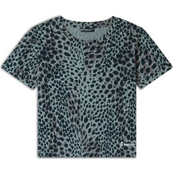 Freddy Γυναικείο Αθλητικό T-Shirt Ανθρακί S25WMCT1C-ANI121
