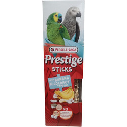 Versele-Laga Prestige Sticks Parrots with Banana & Coconut 2x70gr