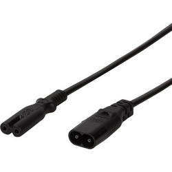 LogiLink CP129 Καλώδιο Τροφοδοσίας Euro to IEC C7 2m