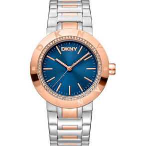 DKNY Eastside Γυναικείο Ρολόι με Ασημί Μεταλλικό Μπρασελέ DK1L023M0075