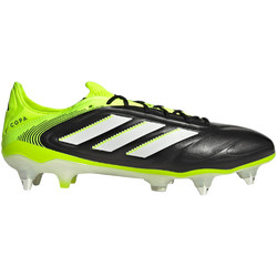 Adidas Copa Pure 3 Elite SG JR2822 Ποδοσφαιρικά Παπούτσια με Τάπες Μαύρα Lime
