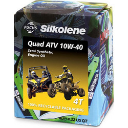 Fuchs Quad ATV Ημισυνθετικό Λάδι Μηχανής 4T 10W-40 4lt