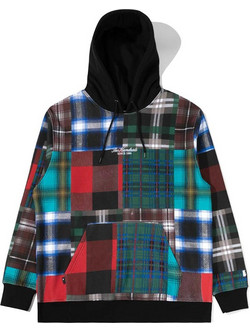 The Hundreds Ανδρικό Φούτερ με Κουκούλα & Τσέπες Πολύχρωμο F202003-BLK