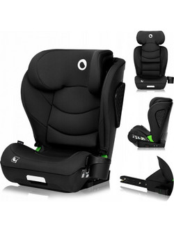 Lionelo Neal Κάθισμα Αυτοκινήτου i-Size 15-36kg ISOfix Black Carbon