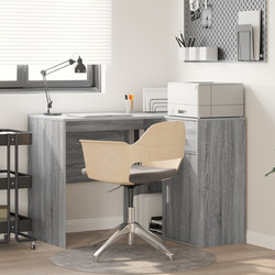 vidaXL Γωνιακό Γραφείο Ξύλινο 102x88x75cm 3337278