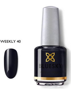 Bluesky Weekly Fedora 40 Gloss Βερνίκι Νυχιών 15ml