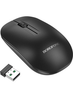 Borofone BG14 Planet Ασύρματο Ποντίκι Black