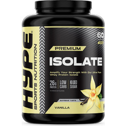Hype Premium Isolate Vanilla Πρωτεΐνη Ορού Γάλακτος Γράμμωσης 1.8kg