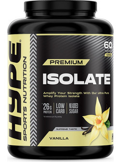 Hype Premium Isolate Vanilla Πρωτεΐνη Ορού Γάλακτος Γράμμωσης 1.8kg