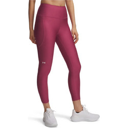 Under Armour HeatGear Γυναικείο Κολάν 7/8 Ψηλόμεσο Βαμβακερό Μπορντό 1365335-659