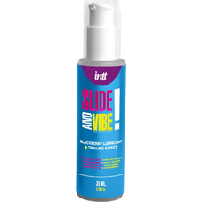 Intt Slide and Vibe! Blackberry Λιπαντικό Gel Νερού Κόλπου & Πρωκτού 35ml