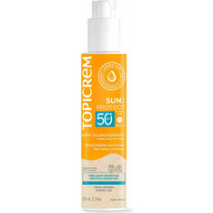Topicrem Sun Protect Moisturizing Αντηλιακό Spray Προσώπου & Σώματος SPF50+ 150ml