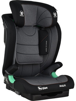 Bebe Stars Max Κάθισμα Αυτοκινήτου i-Size 15-36kg ISOfix Grey