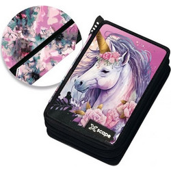 Graffiti Unicorn Κασετίνα Γεμάτη με 2 Θήκες Πολύχρωμη 259332