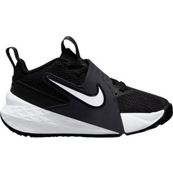 Nike Team Hustle Παιδικά Αθλητικά Παπούτσια για Μπάσκετ Μαύρα Λευκά HF6280-002