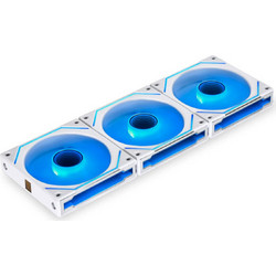 Lian Li Uni Fan Infinity SL Reverse Case Fan 120mm ARGB με Σύνδεση 3-Pin 4-Pin PWM 3τμχ White