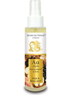 Venus Secrets Alpha Blackcurrant & Pear Hair & Body Mist 100ml