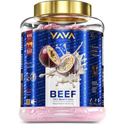 Yava Labs Premium Beef Protein Passion Fruit Πρωτεΐνη Γράμμωσης 2kg