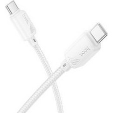 Hoco X113 Braided USB-C to USB-C 60W 1m White