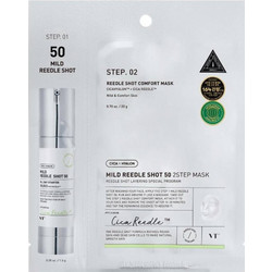 VT Cosmetics Reedle Mild 50 2-Step Sheet Μάσκα Προσώπου για Αντιγήρανση με Υαλουρονικό 26.5gr