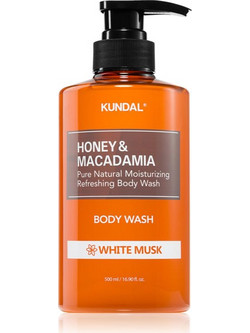 Kundal Honey & Macadamia White Musk Αφρόλουτρο σε Gel 500ml