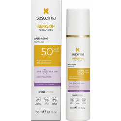Sesderma Repaskin Urban 365 Anti-Age Αντηλιακή Κρέμα Προσώπου Αντιγηραντική SPF50+ 50ml