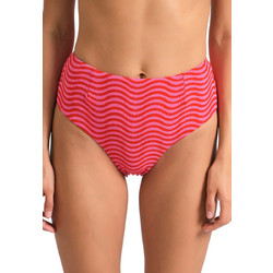 Funky Buddha Ψηλόμεσο Bikini Slip Φούξια FBL011-114-16B