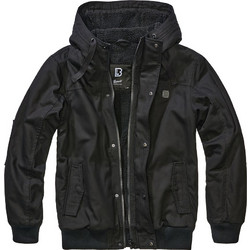 Brandit Ανδρικό Μπουφάν Χειμωνιάτικο Bomber Μαύρο 3193-11002