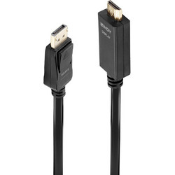 Lindy Καλώδιο DisplayPort to HDMI Male 2m Black 36922